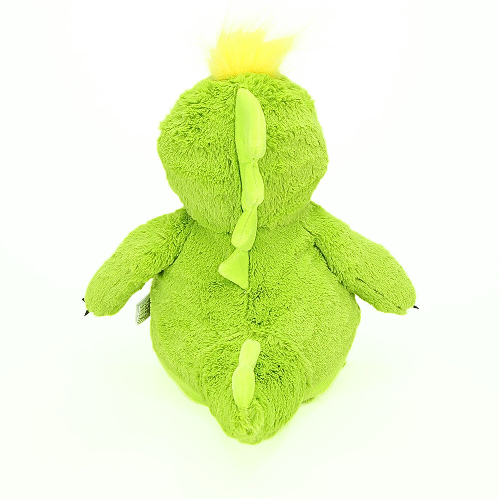 "Dazzling Greenosaur" dino - personalized stuffed animal