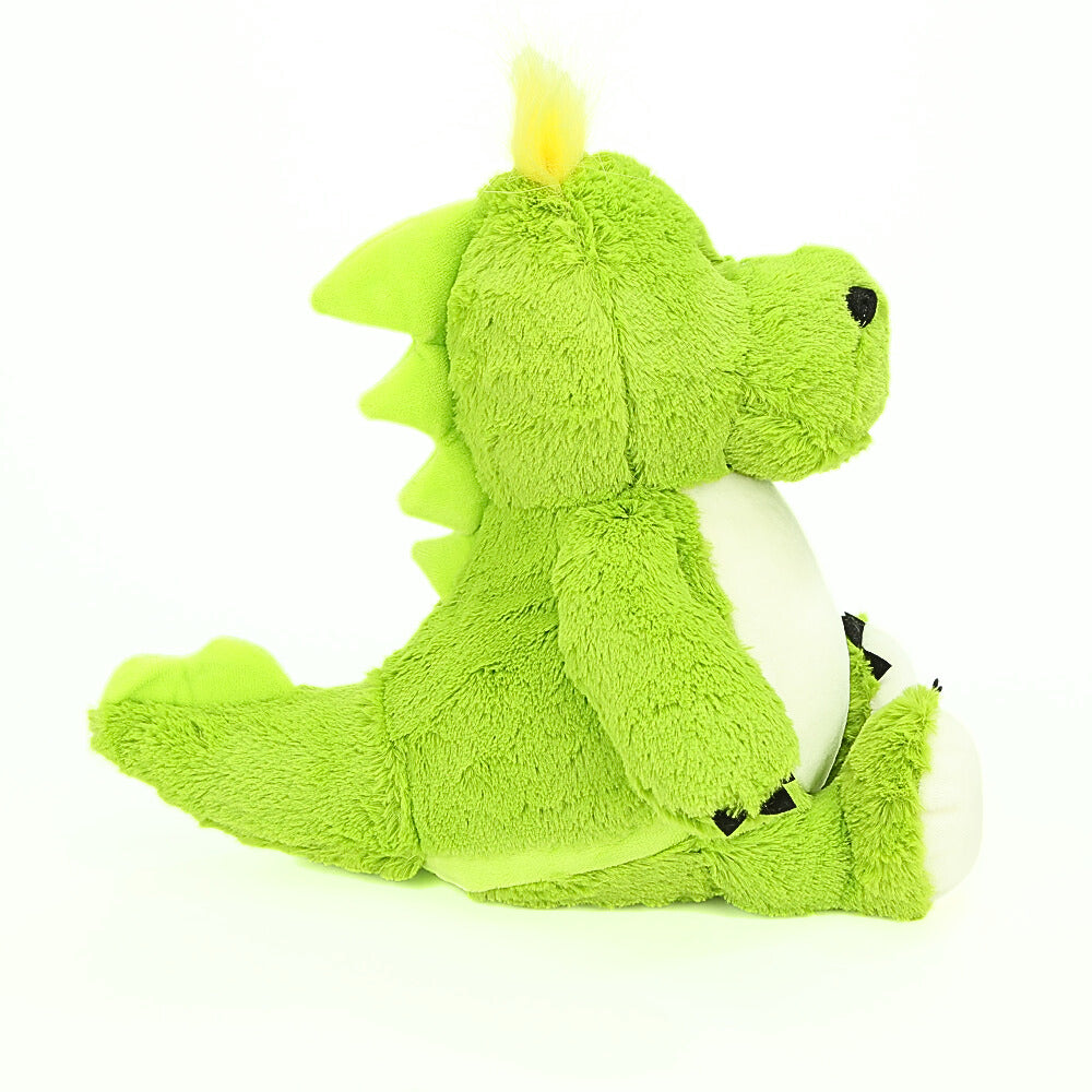 "Dazzling Greenosaur" dino - personalized stuffed animal