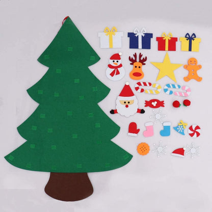 Personalized/Embroidered felt Christmas tree