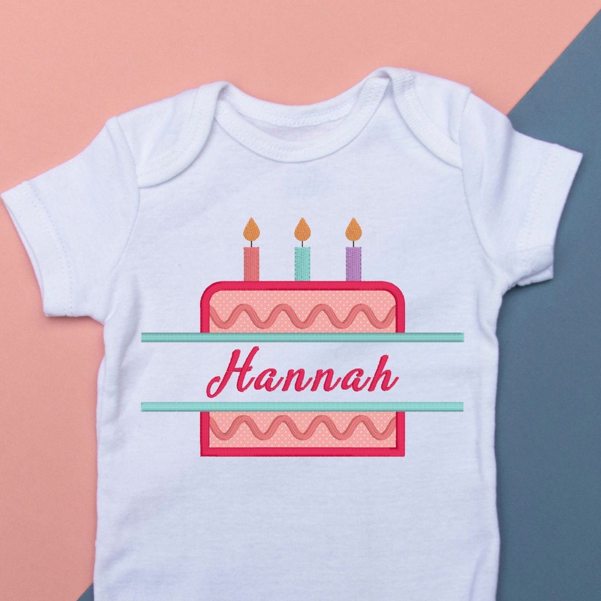 Birthday Cake Shirt with Name