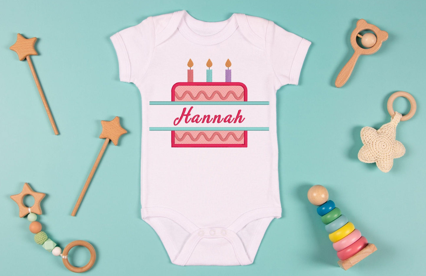 Birthday Cake Shirt with Name