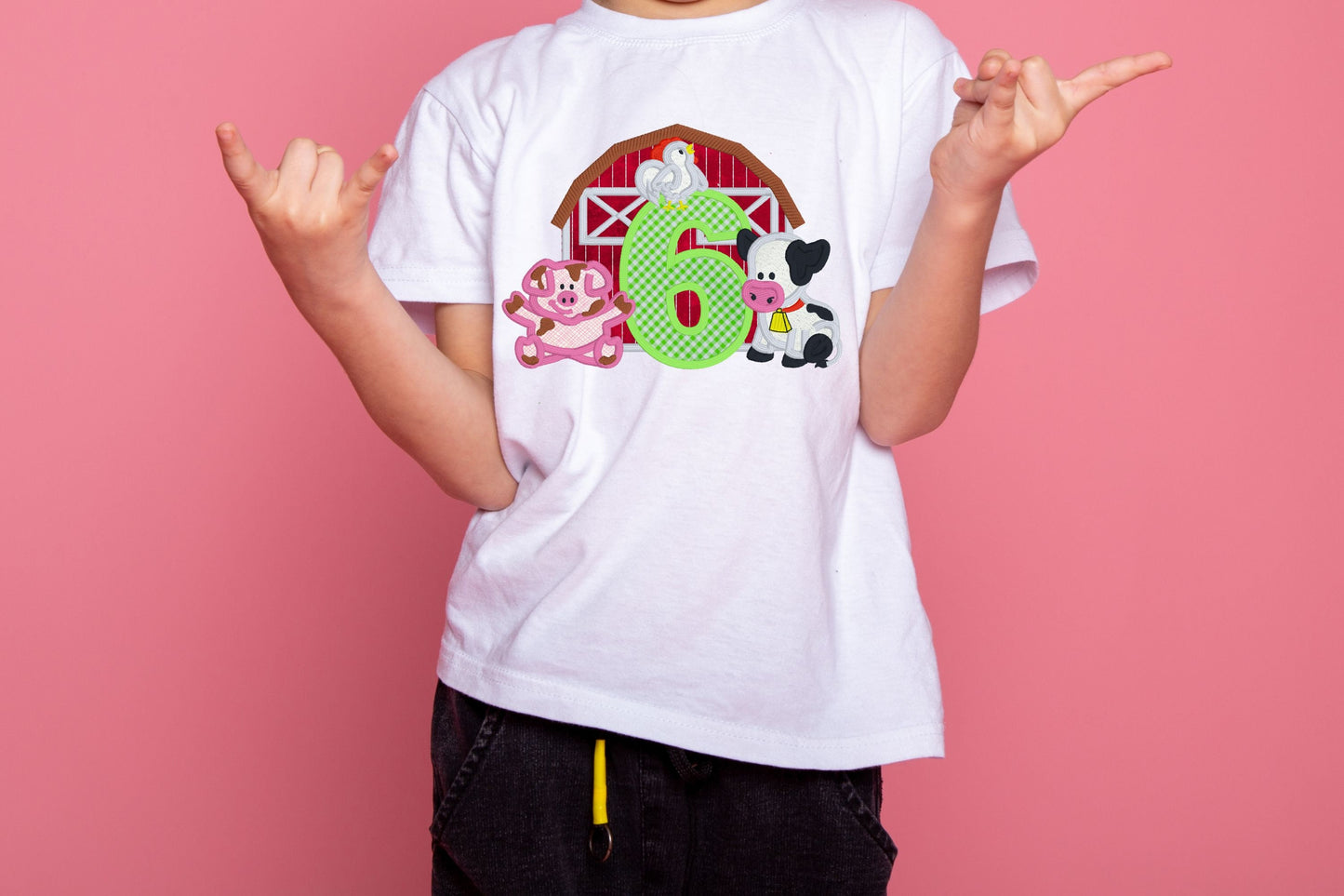 Farm Animals Birthday Shirt