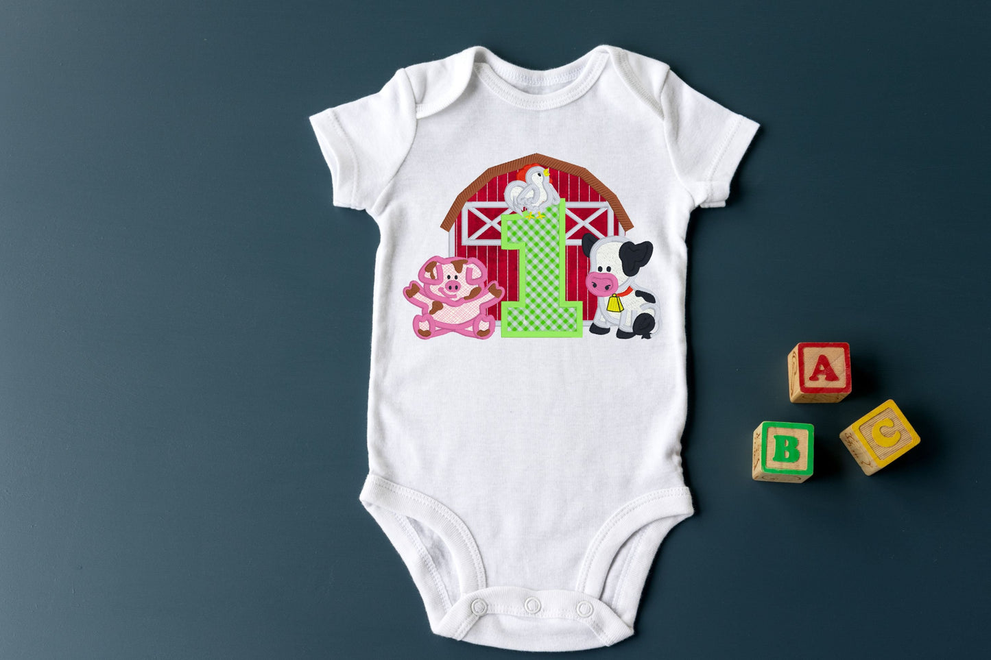 Farm Animals Birthday Shirt
