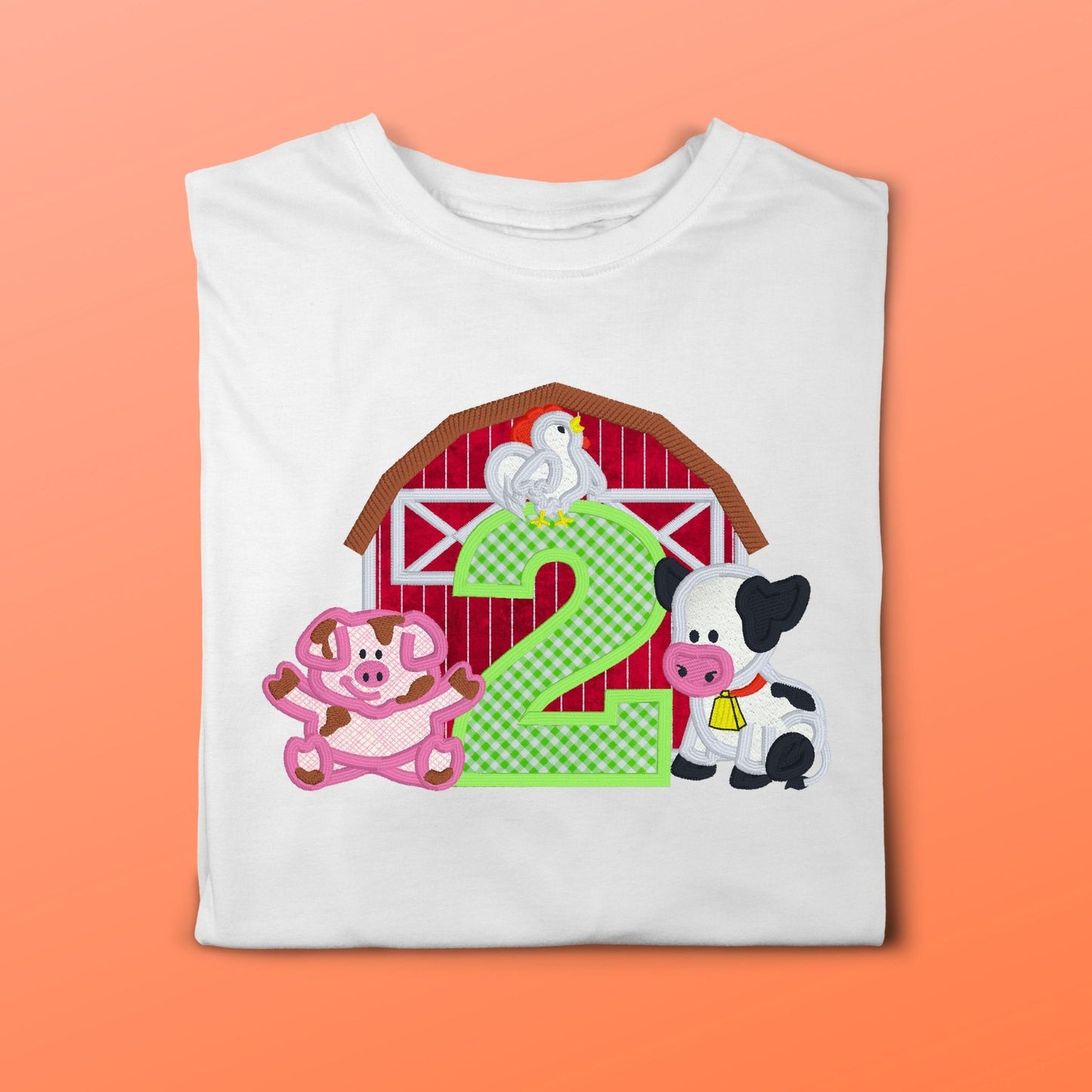 Farm Animals Birthday Shirt