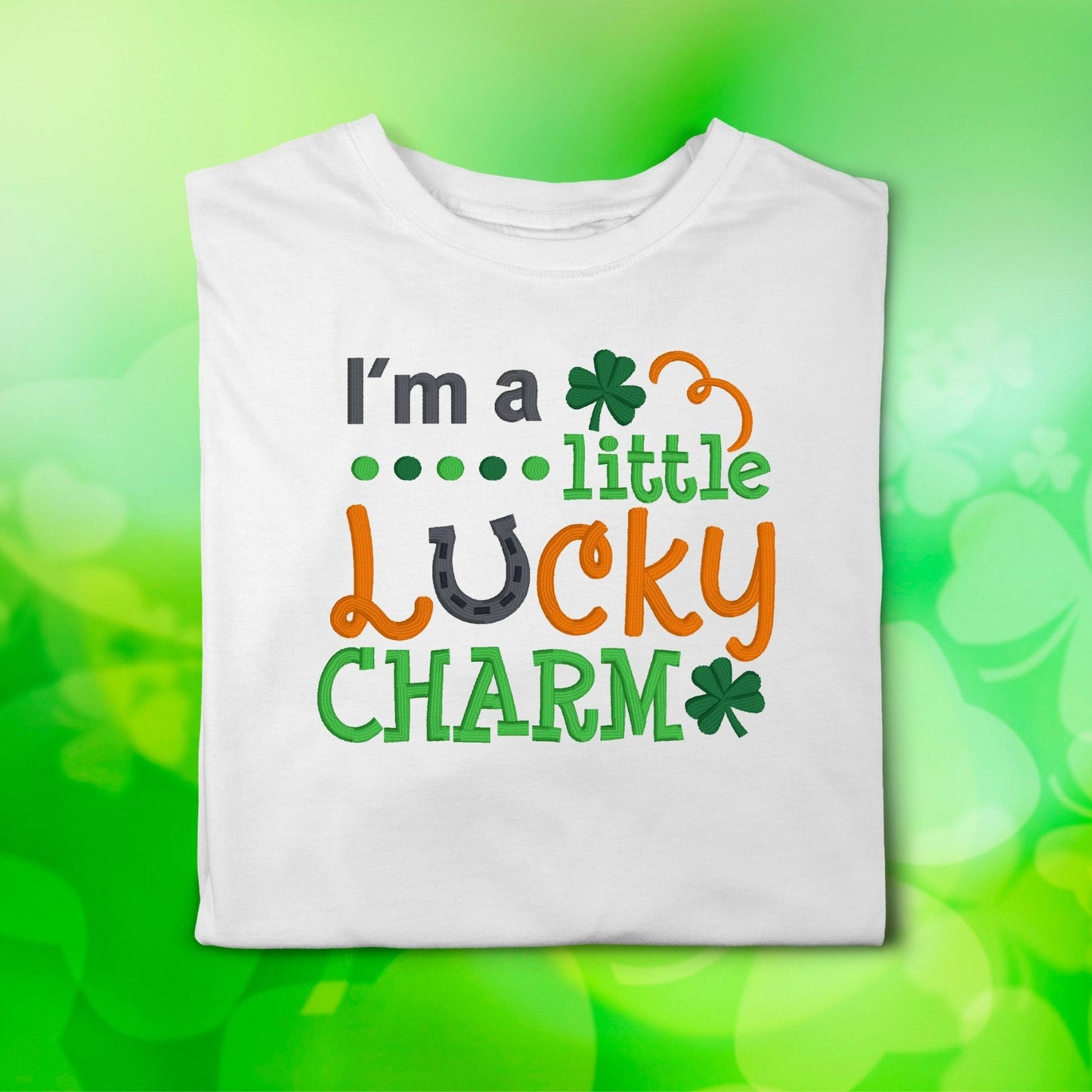 St. Patrick's Day Embroidered Kids T-Shirt or Baby Onesie