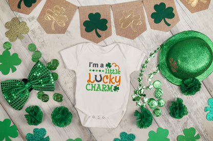 St. Patrick's Day Embroidered Kids T-Shirt or Baby Onesie