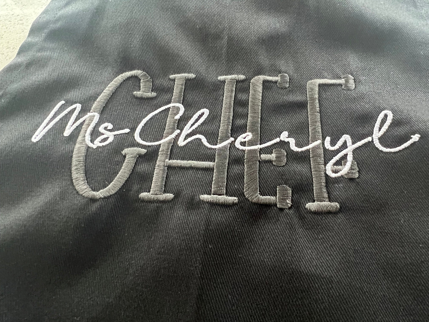 Chef Personalized Embroidered Apron