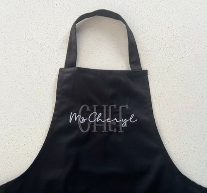 Chef Personalized Embroidered Apron