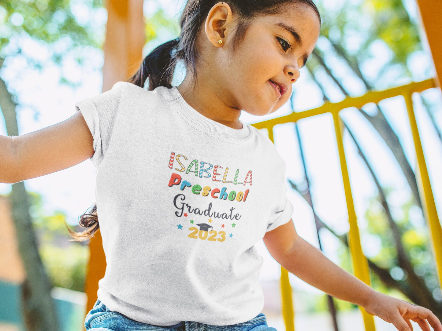 Preschool Graduation Embroidered T-Shirt