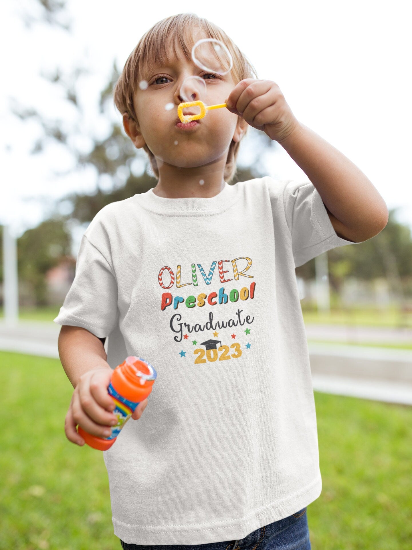 Preschool Graduation Embroidered T-Shirt