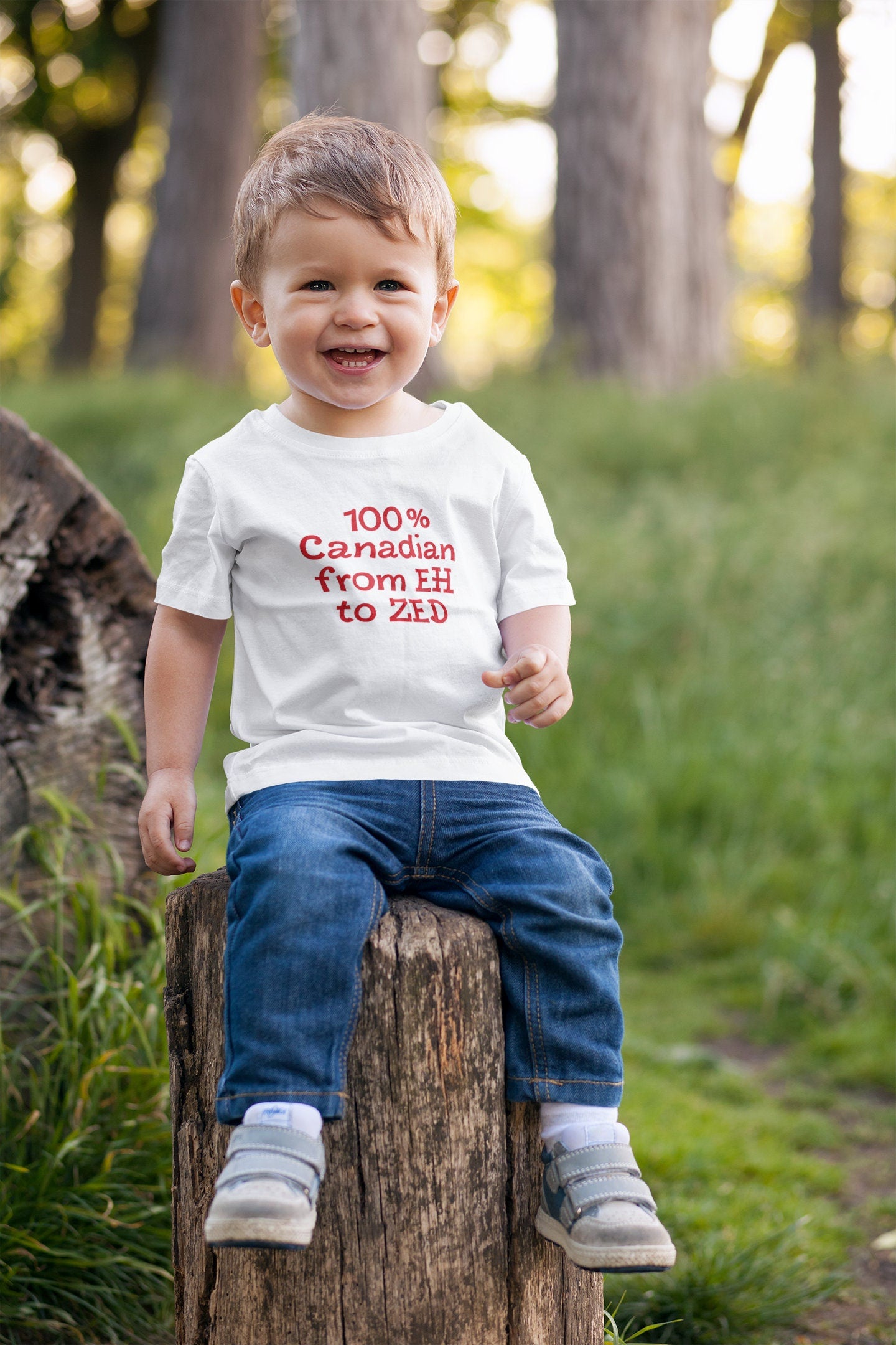 Canada Day embroidered baby onesie/toddler/youth t-shirt