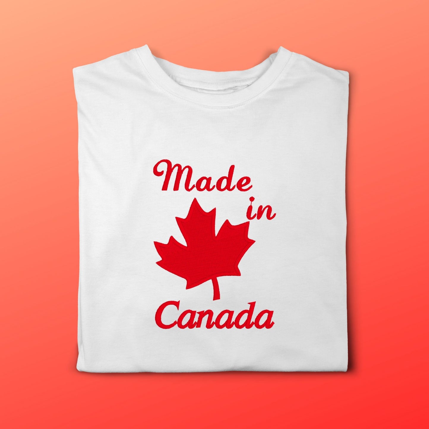 Canada Day embroidered baby onesie/toddler/youth t-shirt