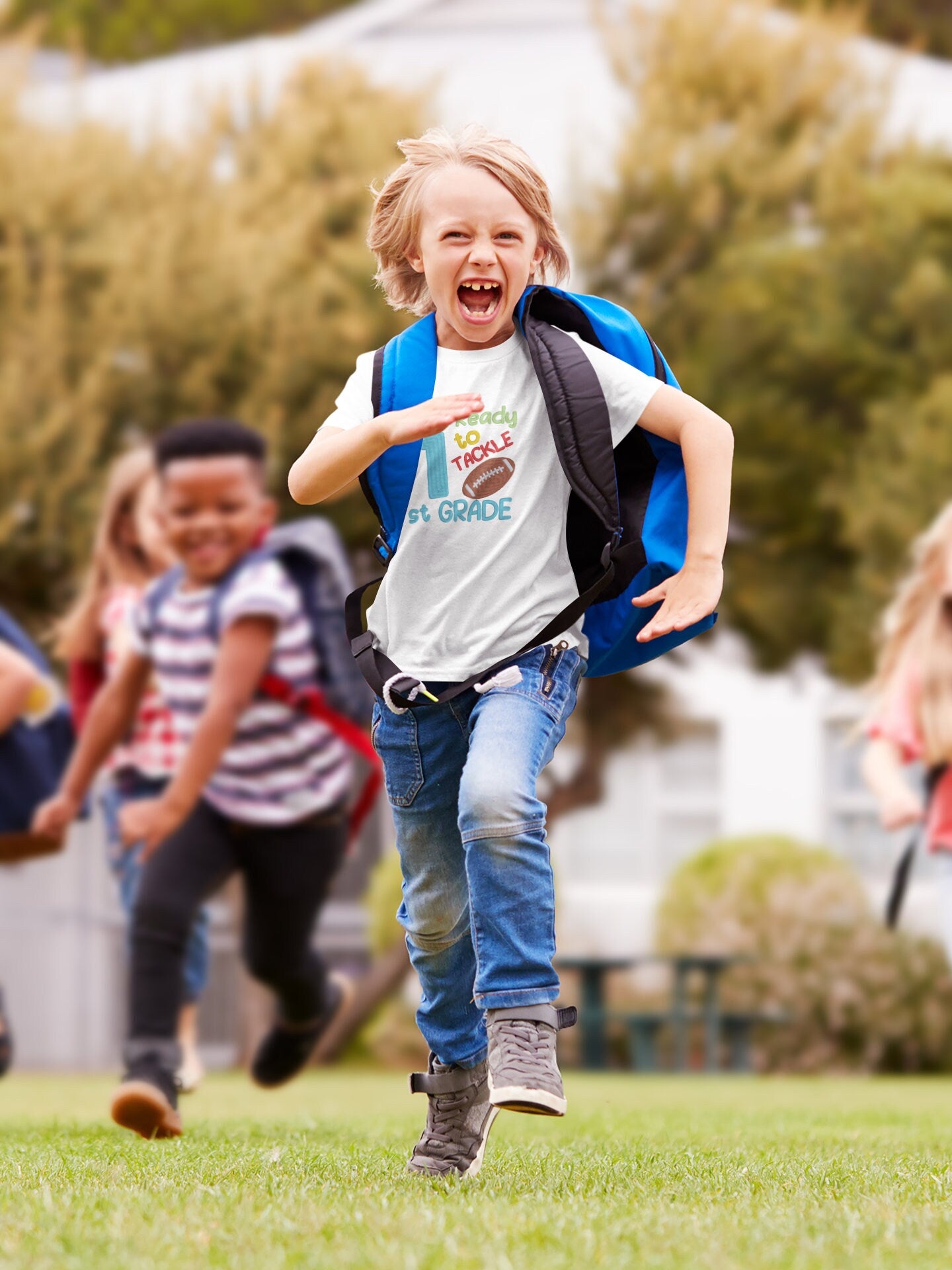 Ready to Tackle First Grade T-Shirt