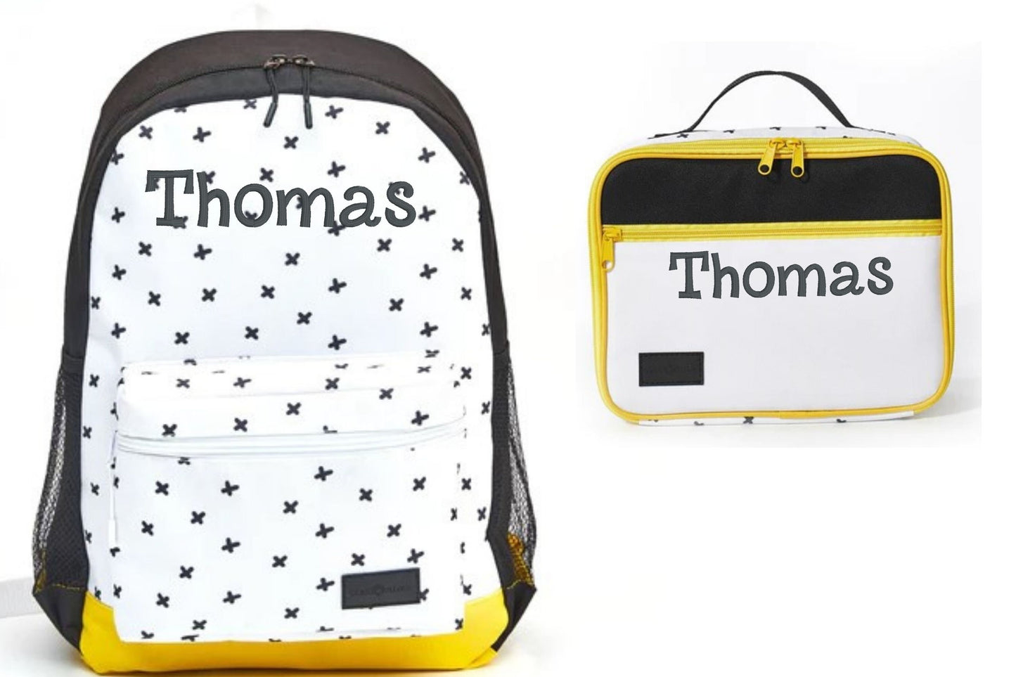 Backpack and Lunch Bag Set with Bonus Pencil Case