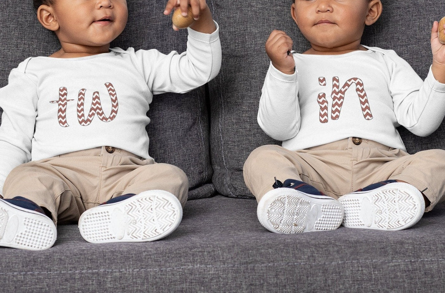 Twins embroidered baby onesies; Twins embroidered toddler/youth t-shirt; Twins Baby Clothes, Twins Matching Outfit; Boy Twins, Girl Twins