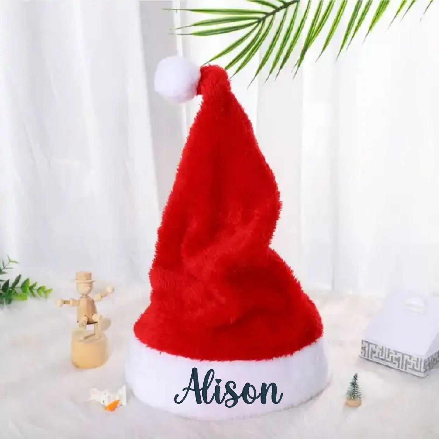 Personalized Christmas Santa Hat