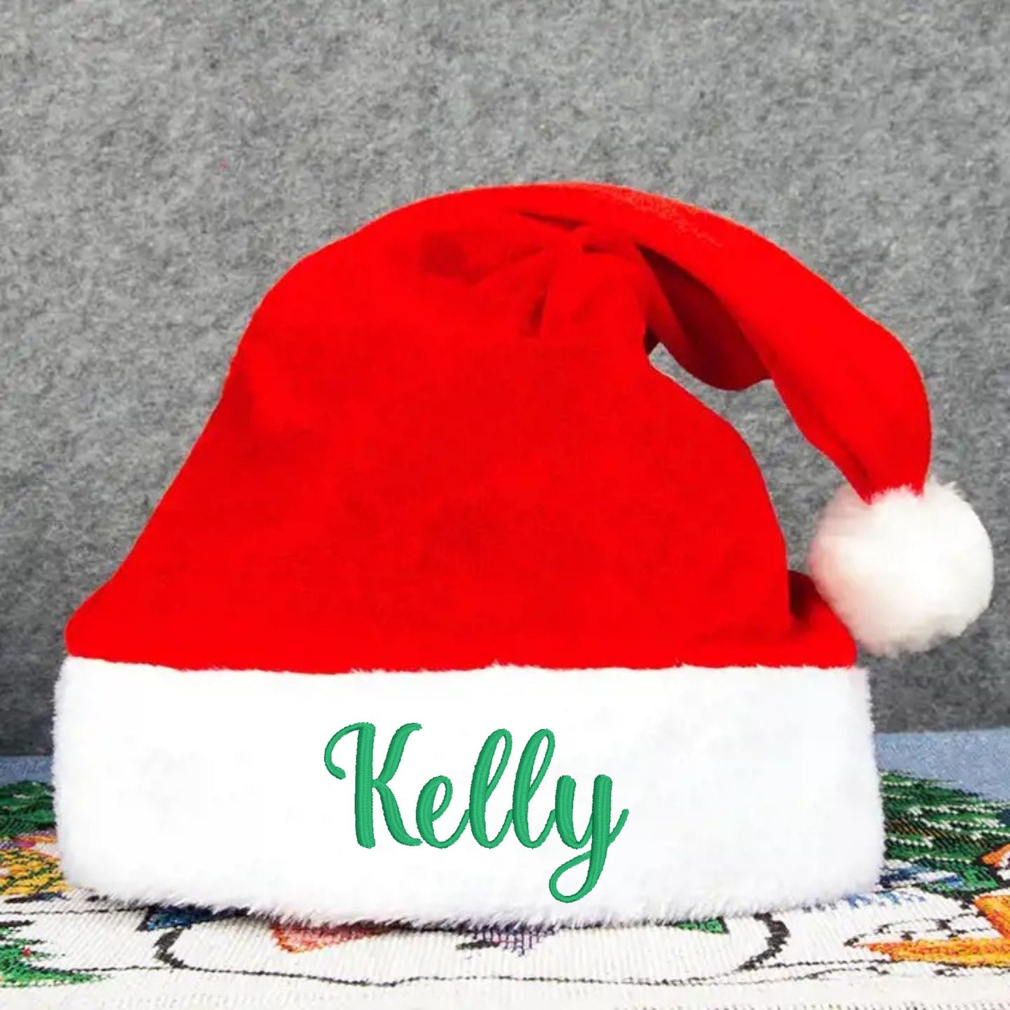 Personalized Christmas Santa Hat