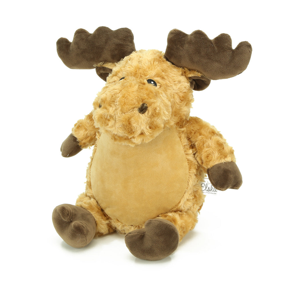 "Mr. Moosevelt" Moose - personalized stuffed animal